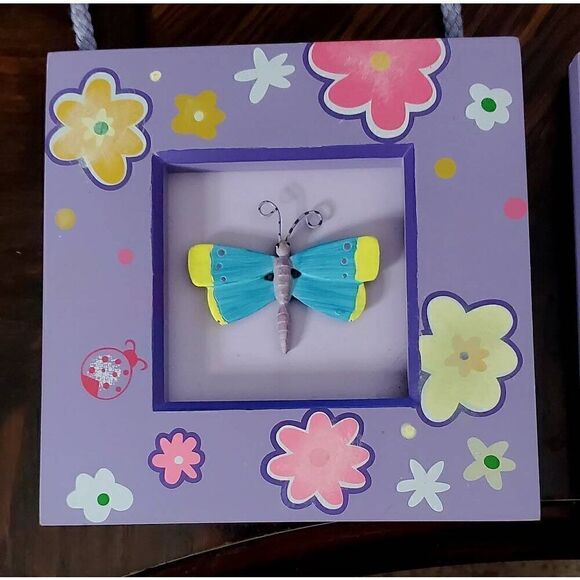 NWT SET OF TWO 3 FRAMED HOBBY LOBBY WALL HANGING FRAMES - Picture 4 of 6